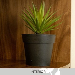 Foto 4 | Planta Artificial Jauz en Maceta Mini De Hierba Espada