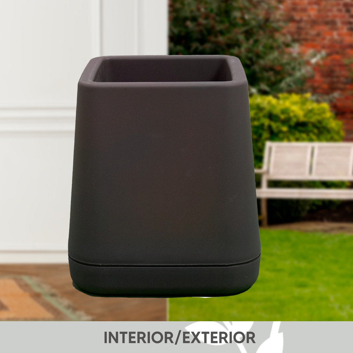 Foto 4 pulgar | Maceta Minimalista Jauz Improvement Tipo Cubo Elegante para Interiores y Exteriores