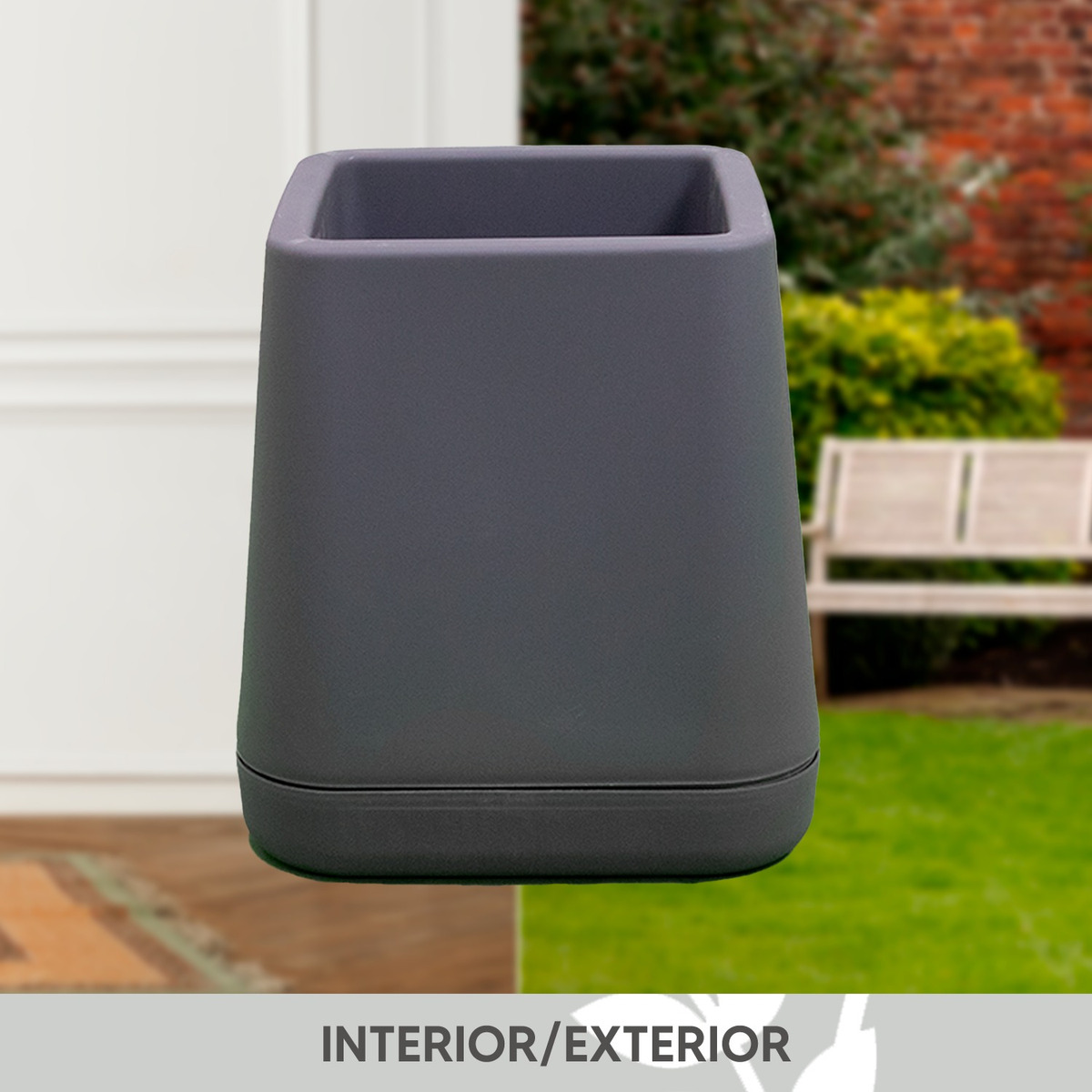 Foto 3 | Maceta Minimalista Jauz para Interior y Exterior Tipo Cubo Elegante