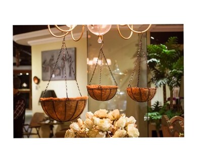 Foto 4 | Maceta Colgante Jardin Economicas De Fibra Coco, Belug Cafe