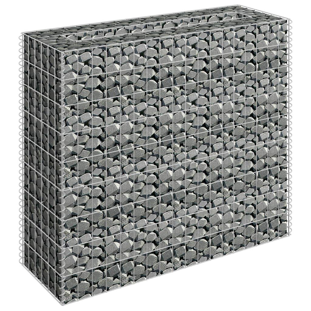 Foto 4 pulgar | Jardinera Gabion De Acero Galvanizado Vidaxl Con Cama Elevada - Venta Internacional.