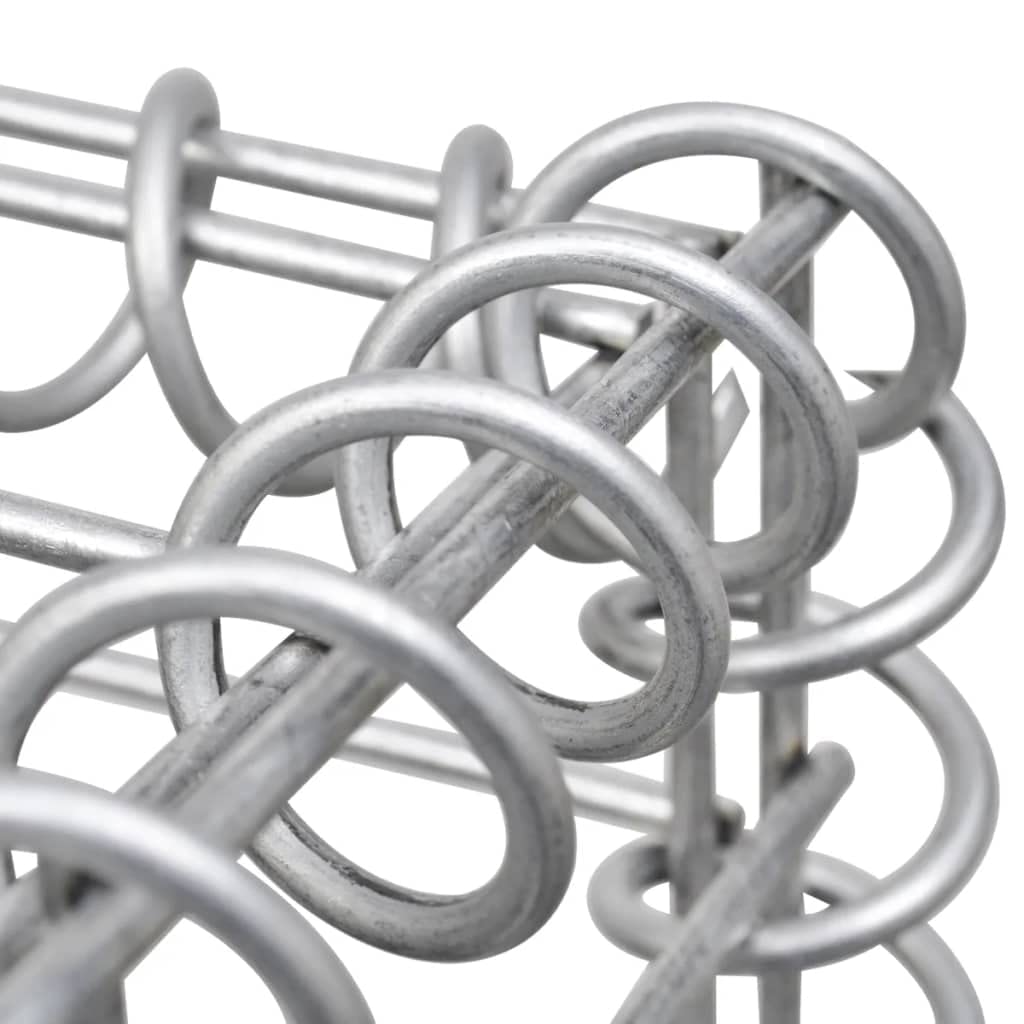 Foto 7 pulgar | Jardinera Gabion De Acero Galvanizado Vidaxl Con Cama Elevada - Venta Internacional.