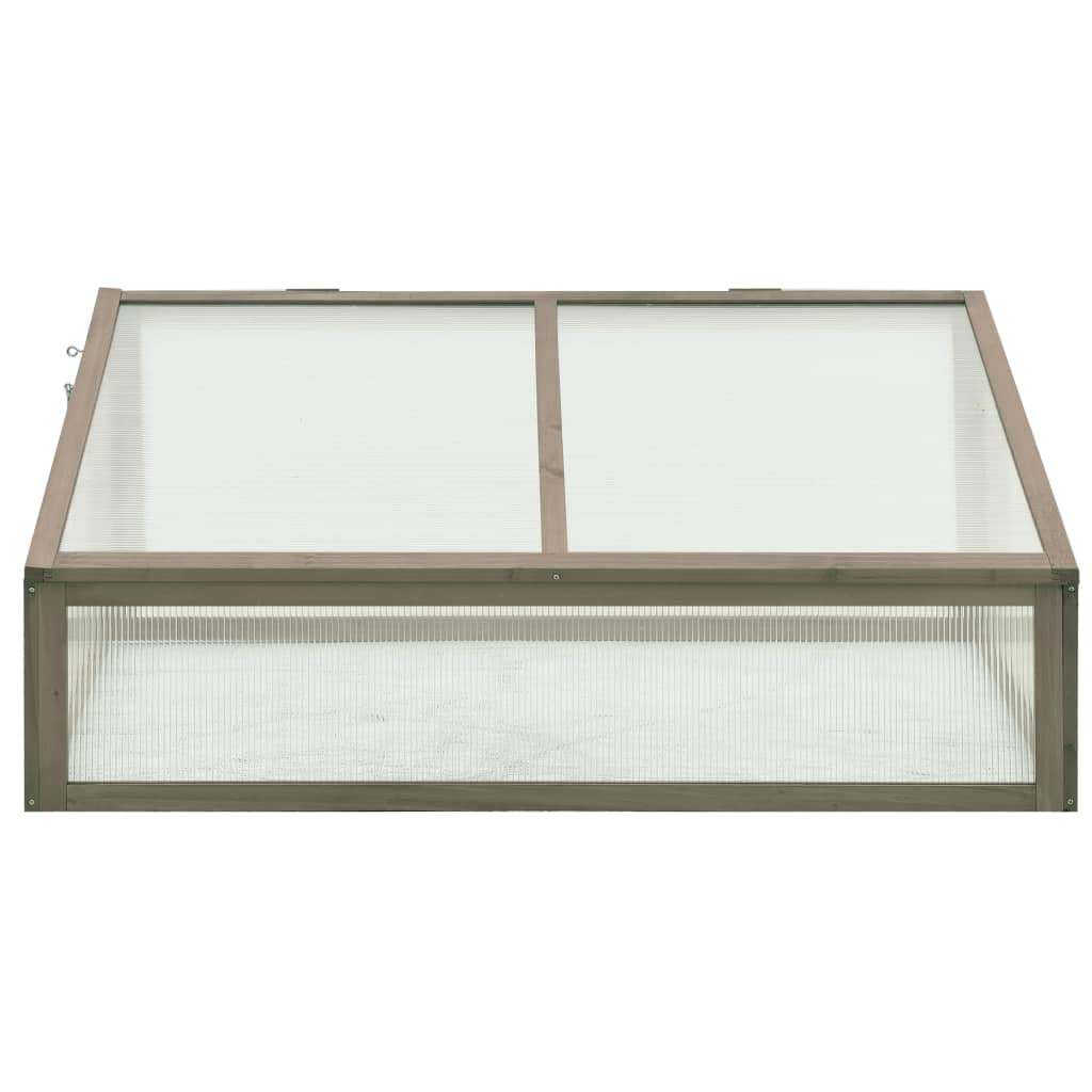 Foto 4 pulgar | Greenhouse Vidaxl, Madera Maciza De Abeto Con Panel De Policarbonato, 100 X 65 X 40 Cm - Venta Internacional.