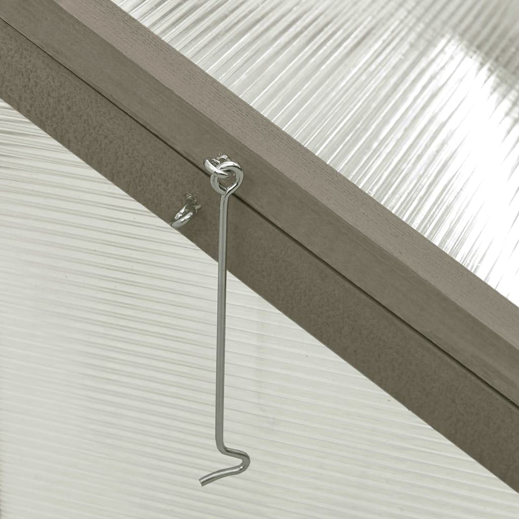 Foto 7 pulgar | Greenhouse Vidaxl, Madera Maciza De Abeto Con Panel De Policarbonato, 100 X 65 X 40 Cm - Venta Internacional.