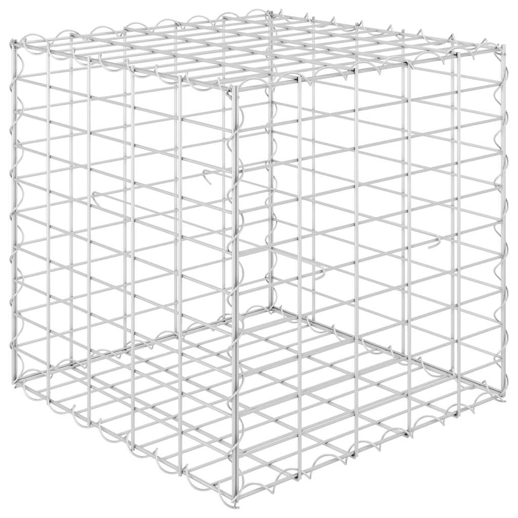Foto 2 pulgar | Cama Elevada Gabion Vidaxl Cube, Alambre De Acero, 50 X 50 X 50 Cm - Venta Internacional.