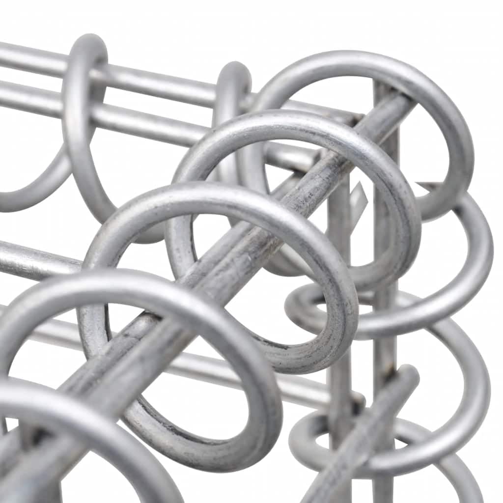 Foto 7 pulgar | Cama Elevada Gabion Vidaxl Cube, Alambre De Acero, 50 X 50 X 50 Cm - Venta Internacional.