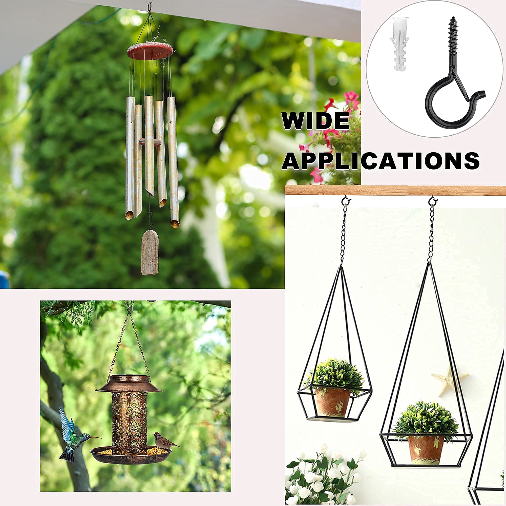 Foto 4 | Paquete De 20 Ganchos Q-hanger Plusroc Para Luces Navideñas De 5,6 Cm - Venta Internacional.