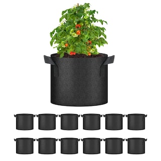 Foto 1 | Bolsas De Cultivo Healsmart De Tela No Tejida De 5 Galones Paquete De 12 Unidades Para Jardín - Venta Internacional.