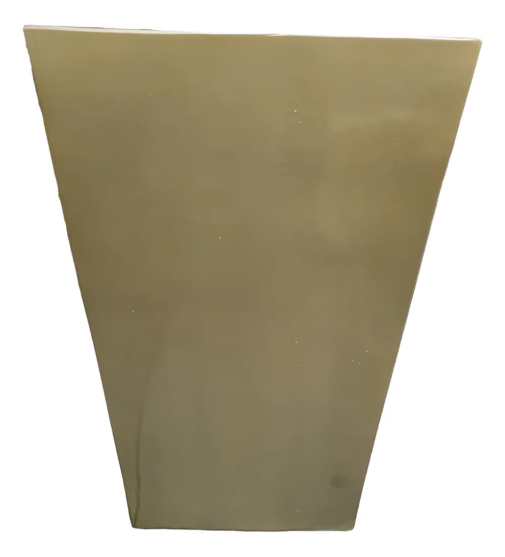 Foto 4 pulgar | Macetero Forma Obelisco De Fibra De Vidrio De 55 X 55 X 75