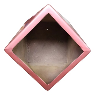 Foto 3 | Macetero Forma Hexagonal De Fibra De Vidrio De 50 X 50 X 35