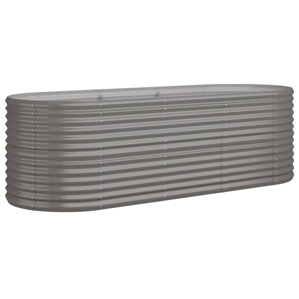 Foto 2 pulgar | Cama Elevada De Jardín Vidaxl De Acero Con Recubrimiento En Polvo  224 X 80 X 68 Cm - Venta Internacional.