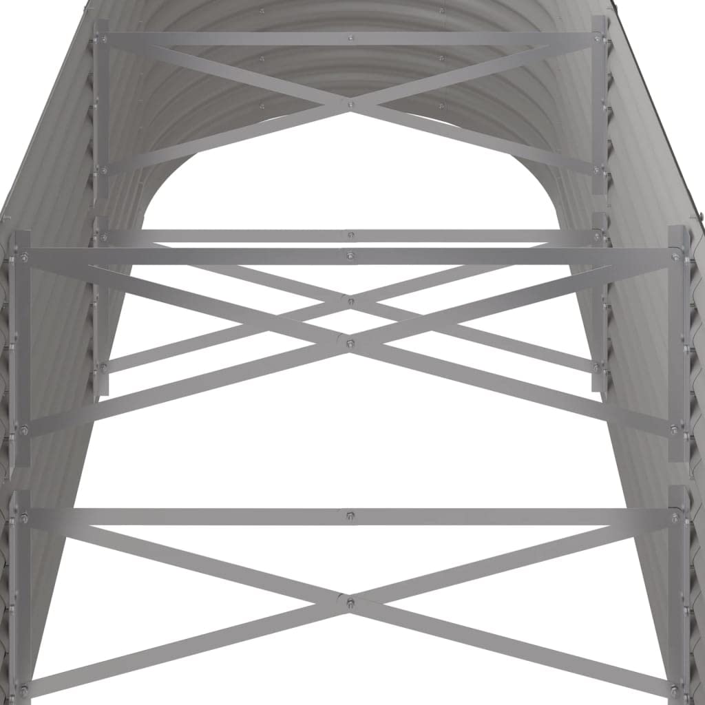 Foto 5 | Cama Elevada De Jardín Vidaxl De Acero Con Recubrimiento En Polvo  224 X 80 X 68 Cm - Venta Internacional.