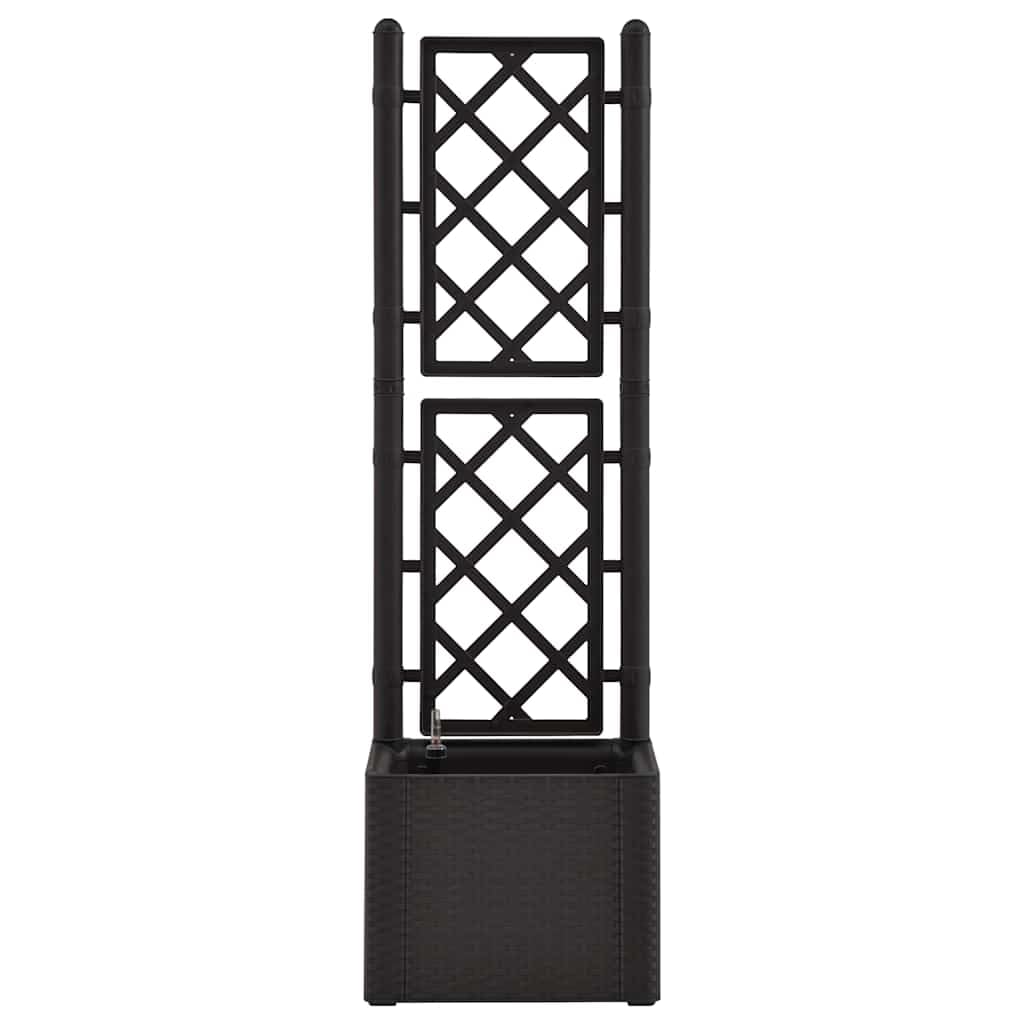 Foto 5 pulgar | Cama Elevada Para Jardín Vidaxl Con Enrejado Con Riego Automático  35 Litros  Color Antracita - Venta Internacional.