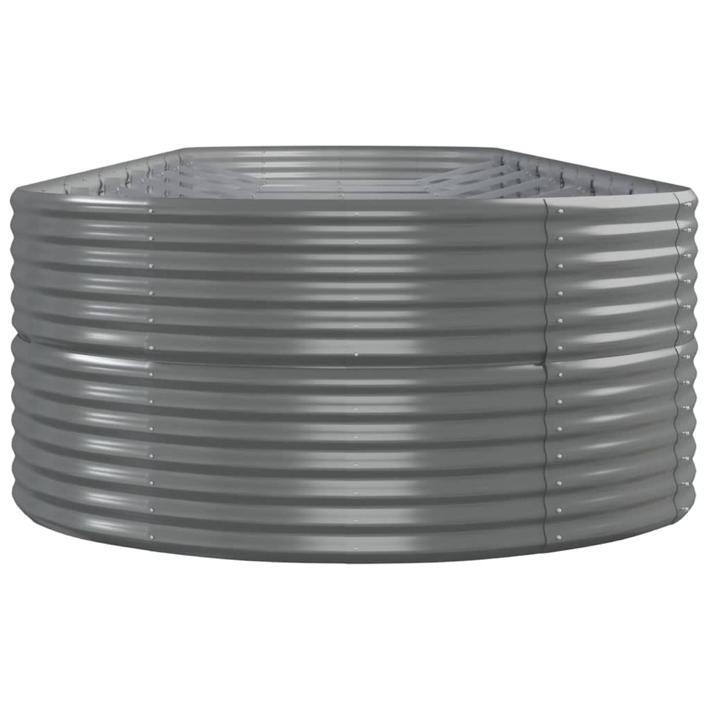 Foto 5 pulgar | Cama Elevada Garden Vidaxl De Acero Gris 229 9 X 55 1 X 26 8 Cm - Venta Internacional.