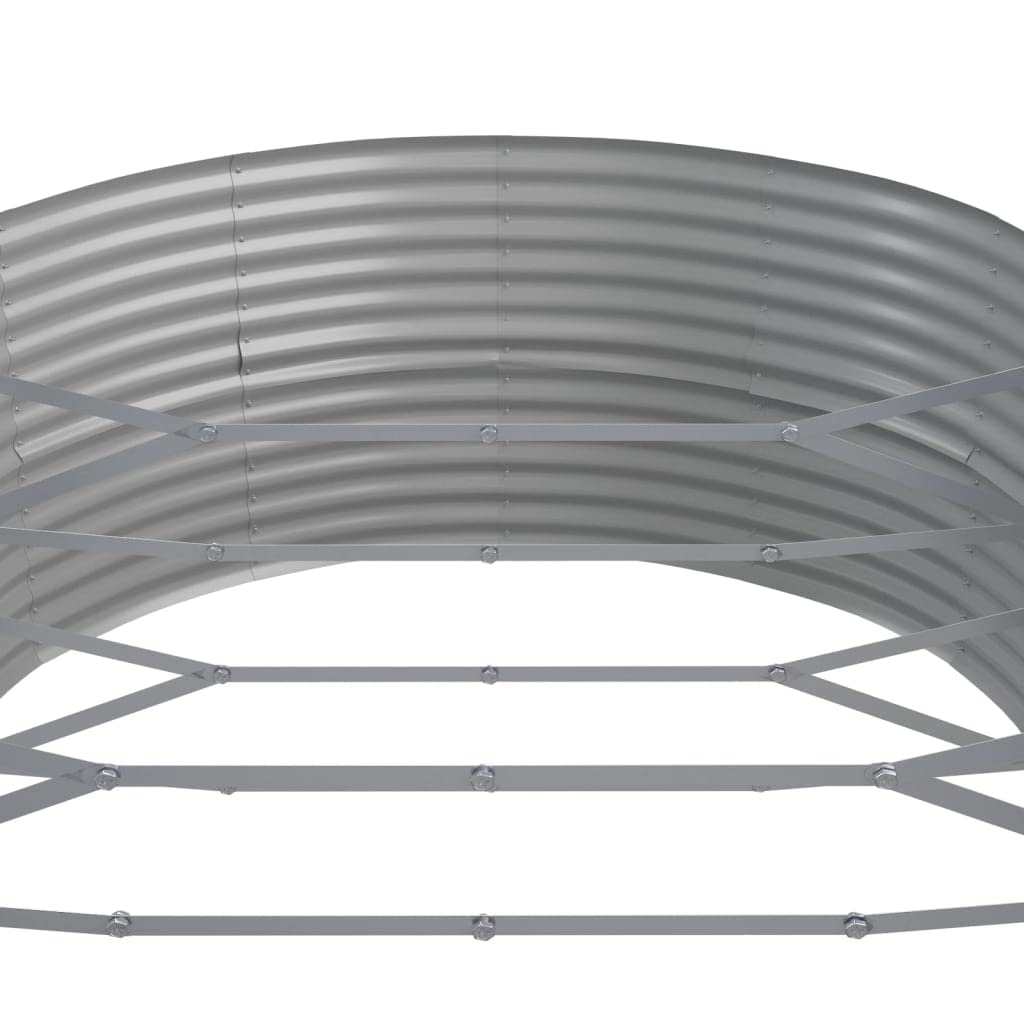 Foto 6 pulgar | Cama Elevada Garden Vidaxl De Acero Gris 229 9 X 55 1 X 26 8 Cm - Venta Internacional.