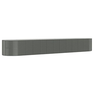 Foto 1 | Cama Elevada De Jardín Vidaxl De Acero Con Recubrimiento En Polvo 199 6 X 39 4 X 26 8 Cm - Venta Internacional.