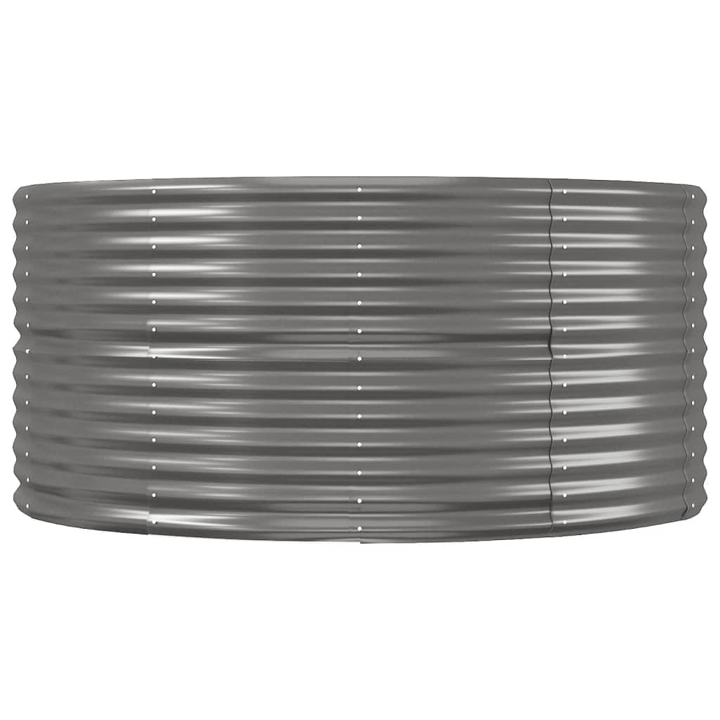 Foto 5 pulgar | Cama Elevada De Jardín Vidaxl De Acero Con Recubrimiento En Polvo Gris  367 X 140 X 68 Cm - Venta Internacional.