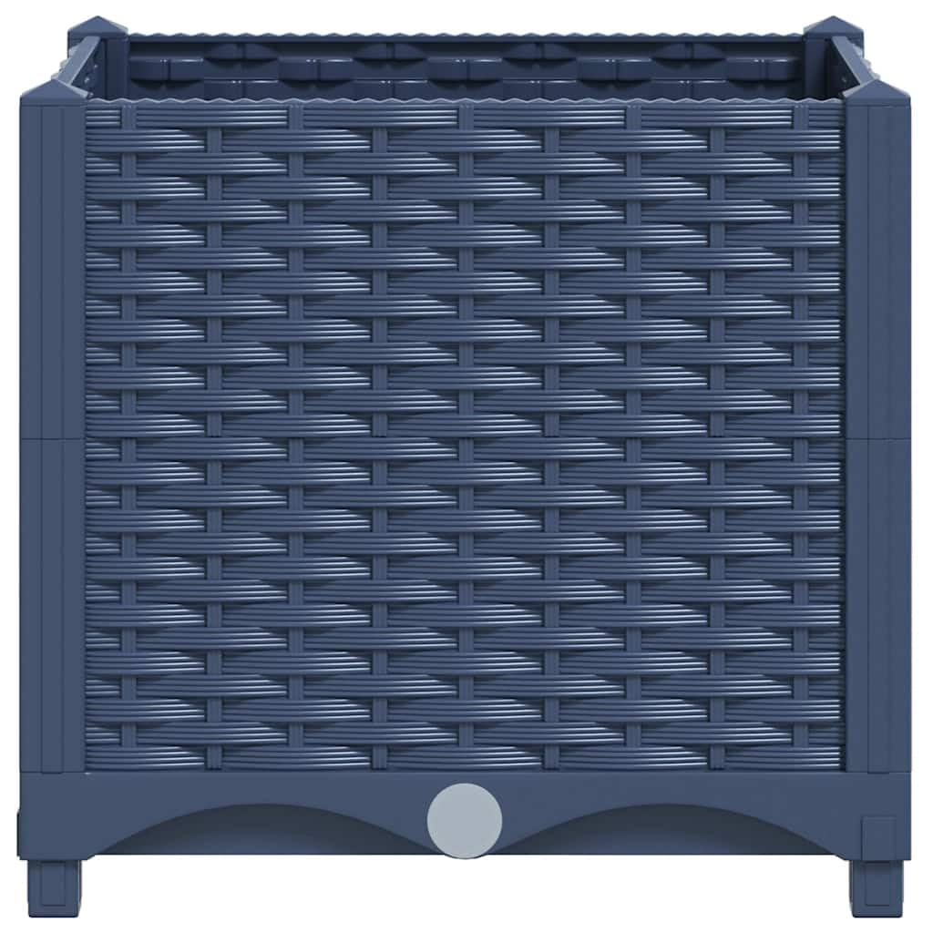 Foto 6 pulgar | Jardinera Elevada Vidaxl Rectangular De Polipropileno Gris Oscuro - Venta Internacional.