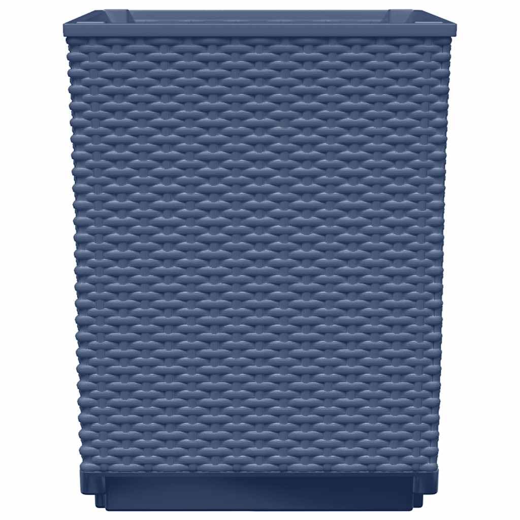 Foto 7 pulgar | Maceta Vidaxl De Polipropileno Gris Oscuro  30 X 30 X 37 Cm  Juego De 4 - Venta Internacional.