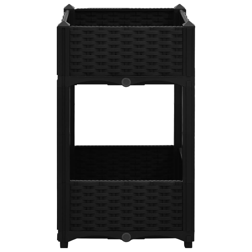 Foto 5 pulgar | Cama Elevada Vidaxl  Polipropileno Duradero  Color Negro  40 X 40 X 70 Cm - Venta Internacional.