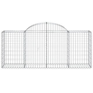 Foto 5 | Cestas Gabion Vidaxl Decorativas Para Jardín Exterior 2 Unidades - Venta Internacional.