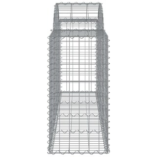 Foto 6 | Cestas Gabion Vidaxl Decorativas Para Jardín Exterior 2 Unidades - Venta Internacional.