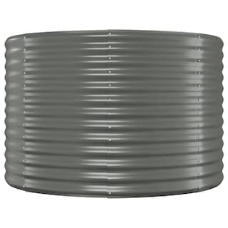 Foto 5 | Cama Elevada De Jardín Vidaxl De Acero Gris 155 9 X 39 4 X 26 8 Cm - Venta Internacional.