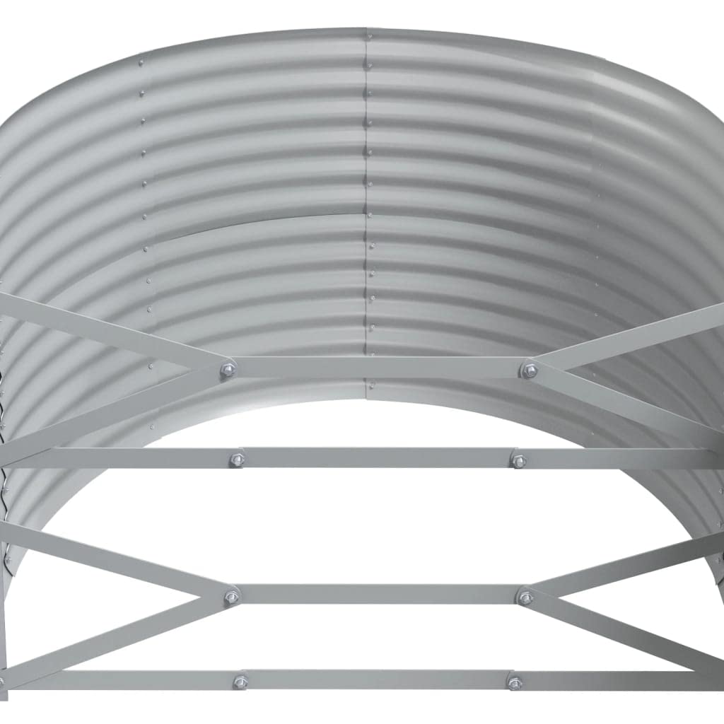 Foto 7 pulgar | Cama Elevada De Jardín Vidaxl De Acero Gris  155 9 X 39 4 X 26 8 Cm - Venta Internacional.