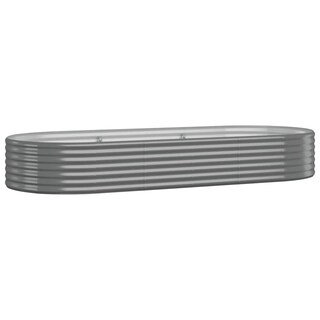 Foto 1 | Cama Elevada Para Jardín Vidaxl Acero Con Revestimiento En Polvo Gris 249 X 100 X 36 Cm - Venta Internacional.