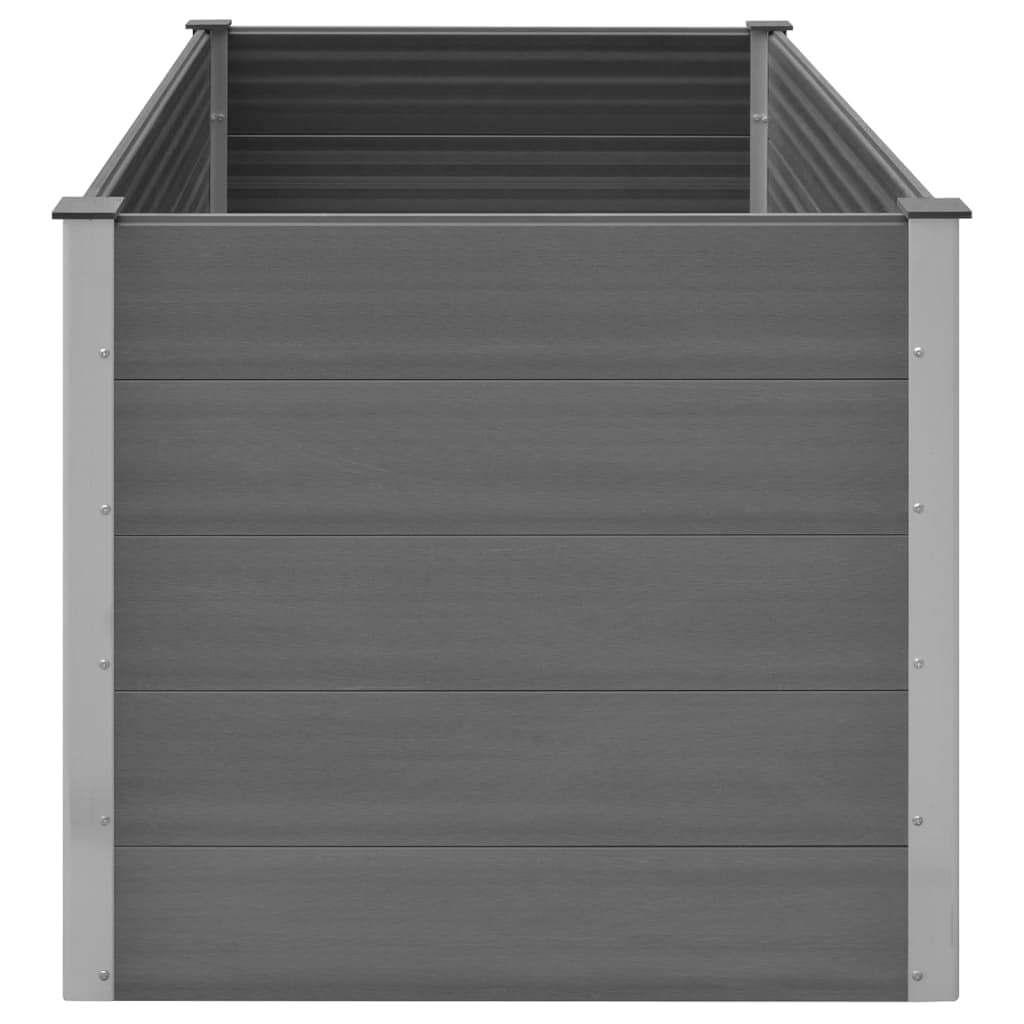 Foto 7 pulgar | Cama Elevada De Jardín Vidaxl Wpc De 150 X 100 X 91 Cm Con Refuerzo De Acero - Venta Internacional.