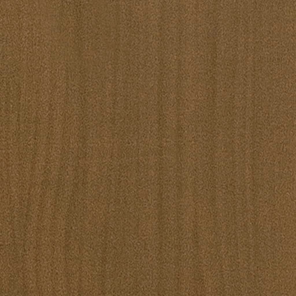 Foto 8 pulgar | Jardineras Vidaxl  Madera Maciza De Pino  Color Marrón Miel  70 X 70 Cm - Venta Internacional.