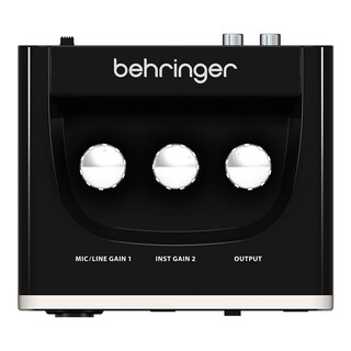 Foto 3 | Interfaz de Audio 2x2 Behringer U-phoria Um2 color Negro