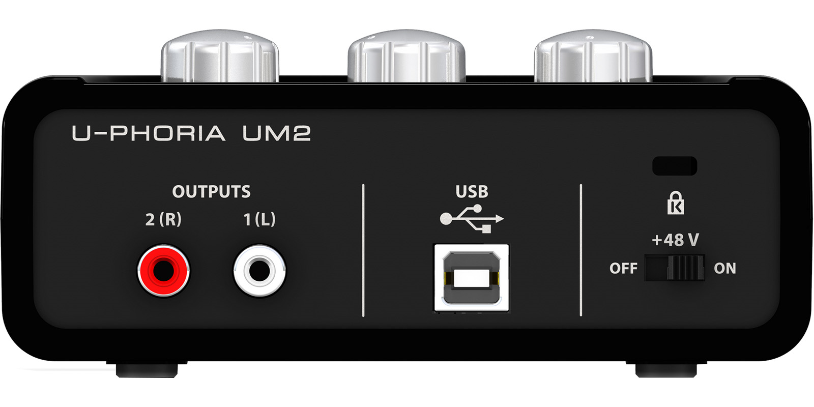 Foto 4 | Interfaz de Audio 2x2 Behringer U-phoria Um2 color Negro