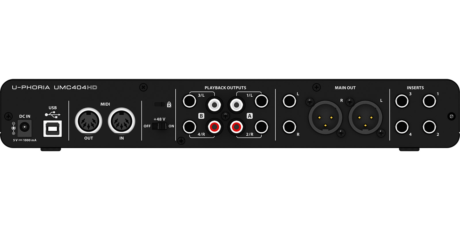 Foto 4 pulgar | Interfaz de Audio Behringer U-phoria Umc404hd
