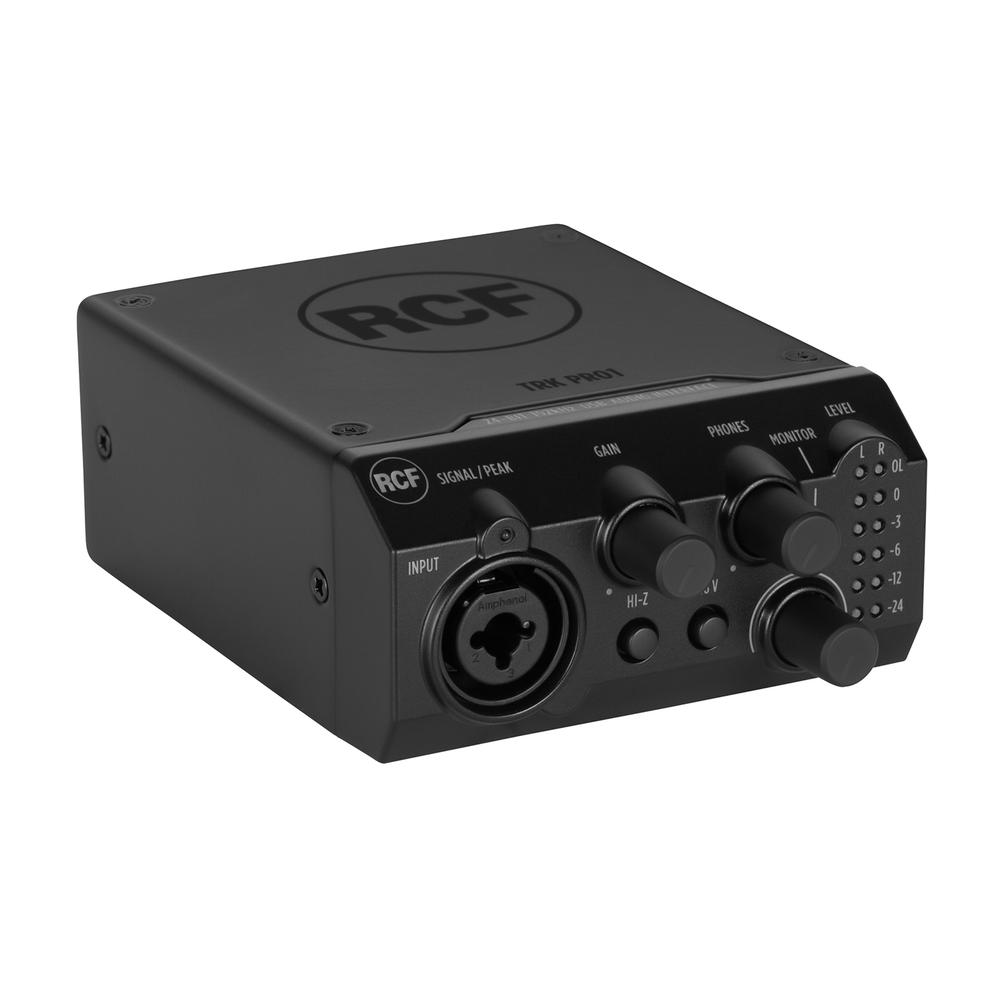 Foto 2 | Interfaz de audio 1x2Ch RCF TRK PRO1 Color Negro USB 2.0