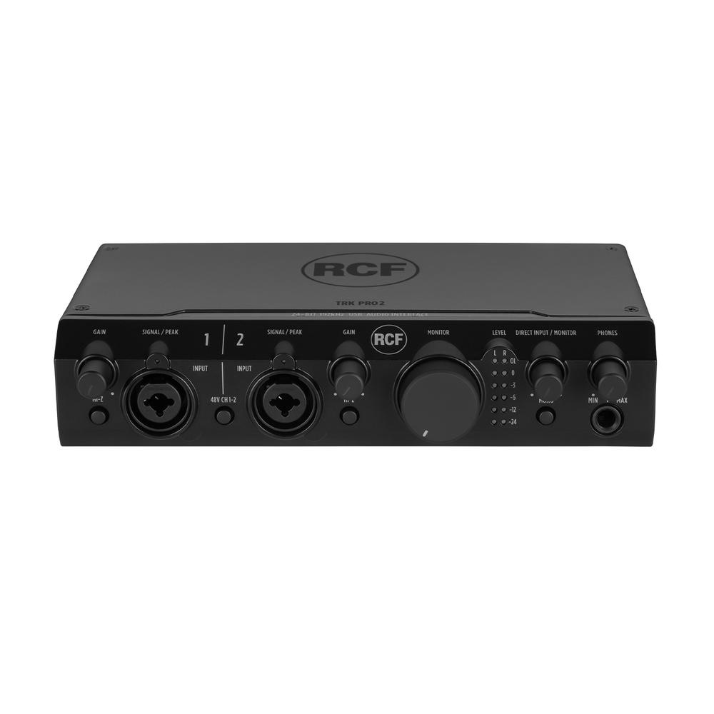 Foto 1 | Interfaz de Audio 2x2 ch RCF Trk Pro2 Color Negro Usb 2.0