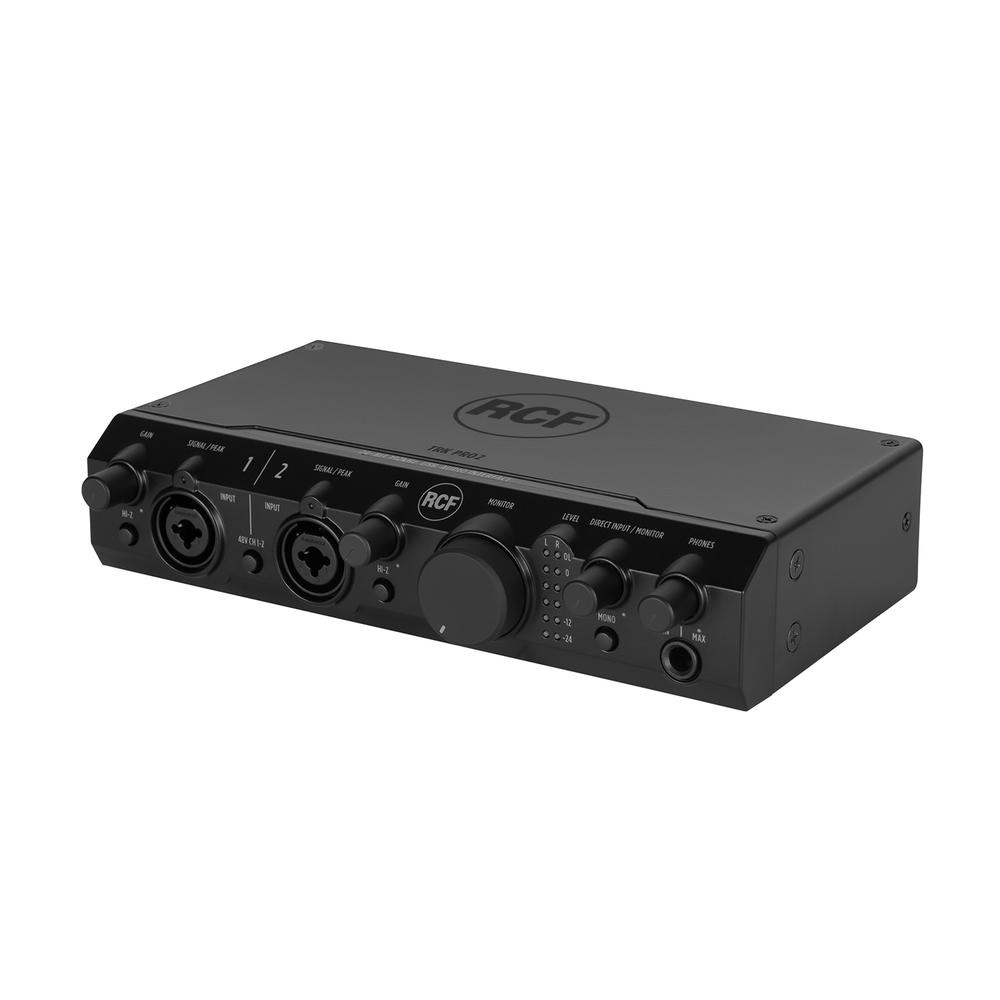 Foto 2 | Interfaz de Audio 2x2 ch RCF Trk Pro2 Color Negro Usb 2.0