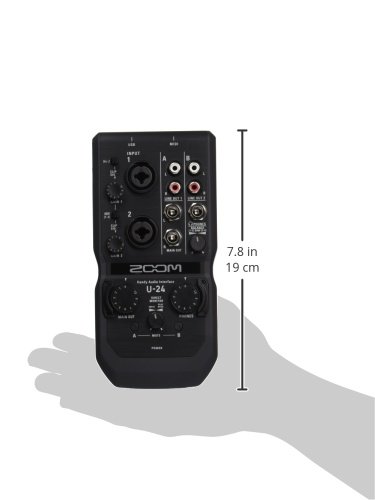 Foto 2 | Interfaz De Audio Zoom U-24 De 2 Canales, 24 Bits/96 Khz Con 2 Preamplificadores - Venta Internacional.
