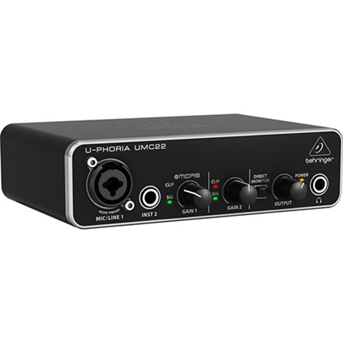 Foto 2 pulgar | Interfaz De Audio Usb Behringer U-phoria Umc22 De 2 Canales Y 48 Khz - Venta Internacional.