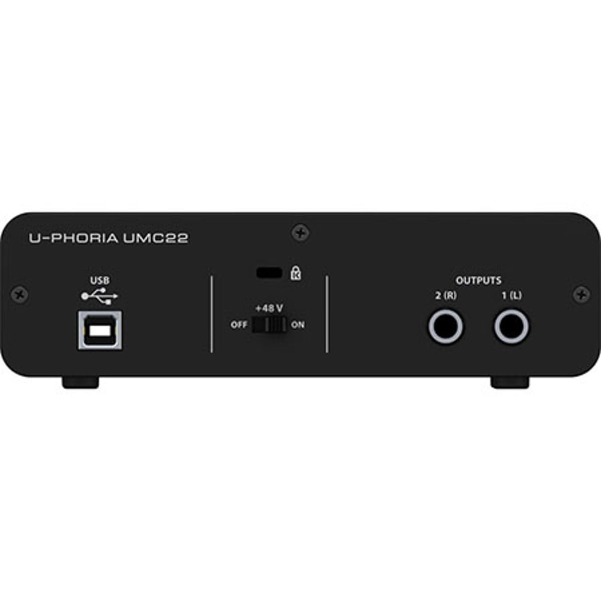 Foto 3 pulgar | Interfaz De Audio Usb Behringer U-phoria Umc22 De 2 Canales Y 48 Khz - Venta Internacional.