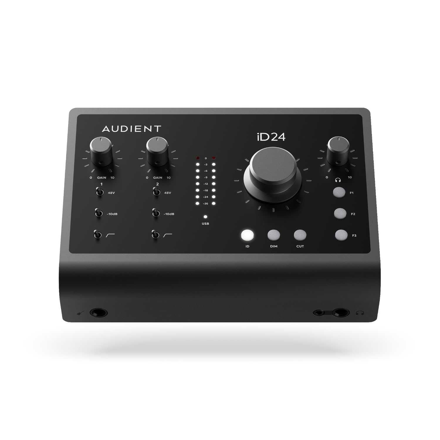 Interfaz De Audio Audient Id24 Usb-c Con 2 Preamplificadores De Micrófono Y Adat - Venta Internacional.