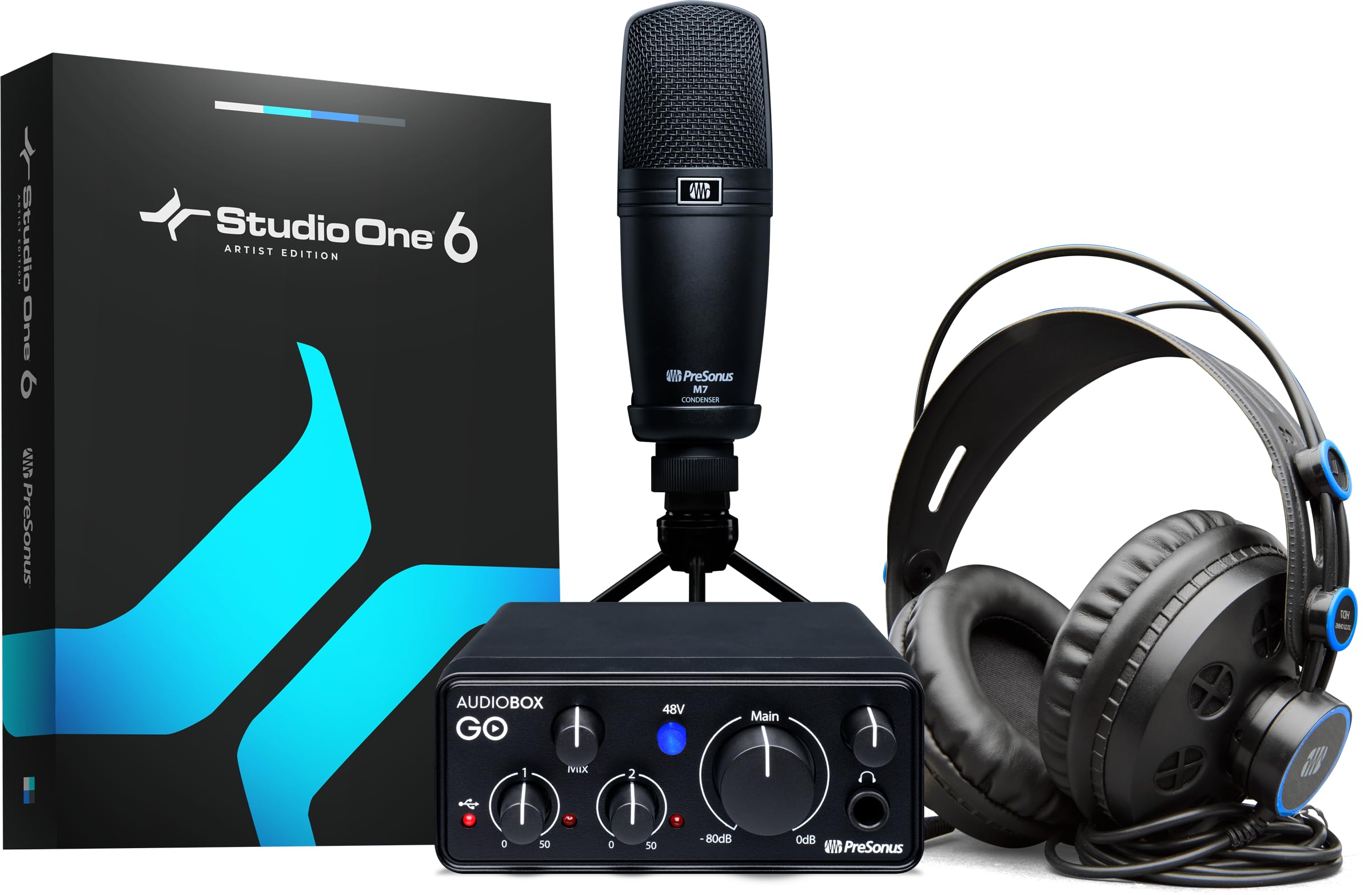 Foto 1 | Paquete De Grabación De Estudio Presonus Audiobox Go Creator - Venta Internacional.