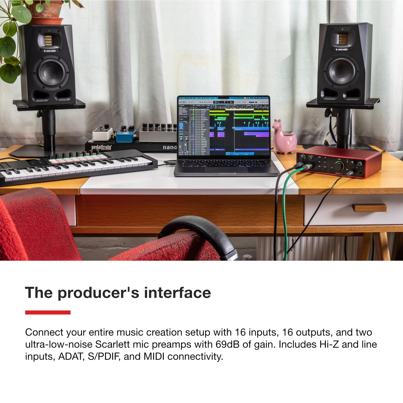 Foto 4 pulgar | Interfaz De Audio Usb Focusrite Scarlett 16i16 4ª Generación - Venta Internacional.