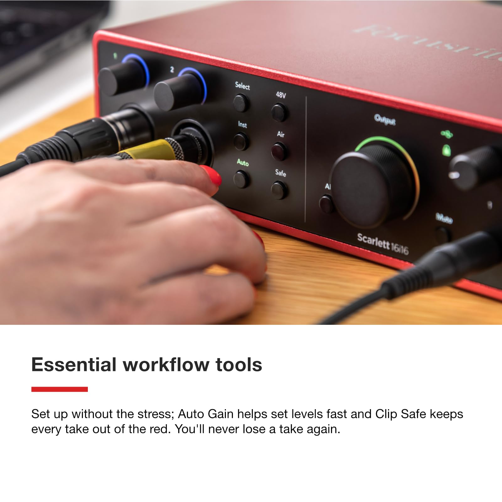 Foto 6 | Interfaz De Audio Usb Focusrite Scarlett 16i16 4ª Generación - Venta Internacional.