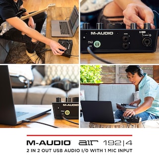 Foto 6 | Interfaz De Audio M-audio Air 192x4 Usb C Para Grabación De Podcasts - Venta Internacional.