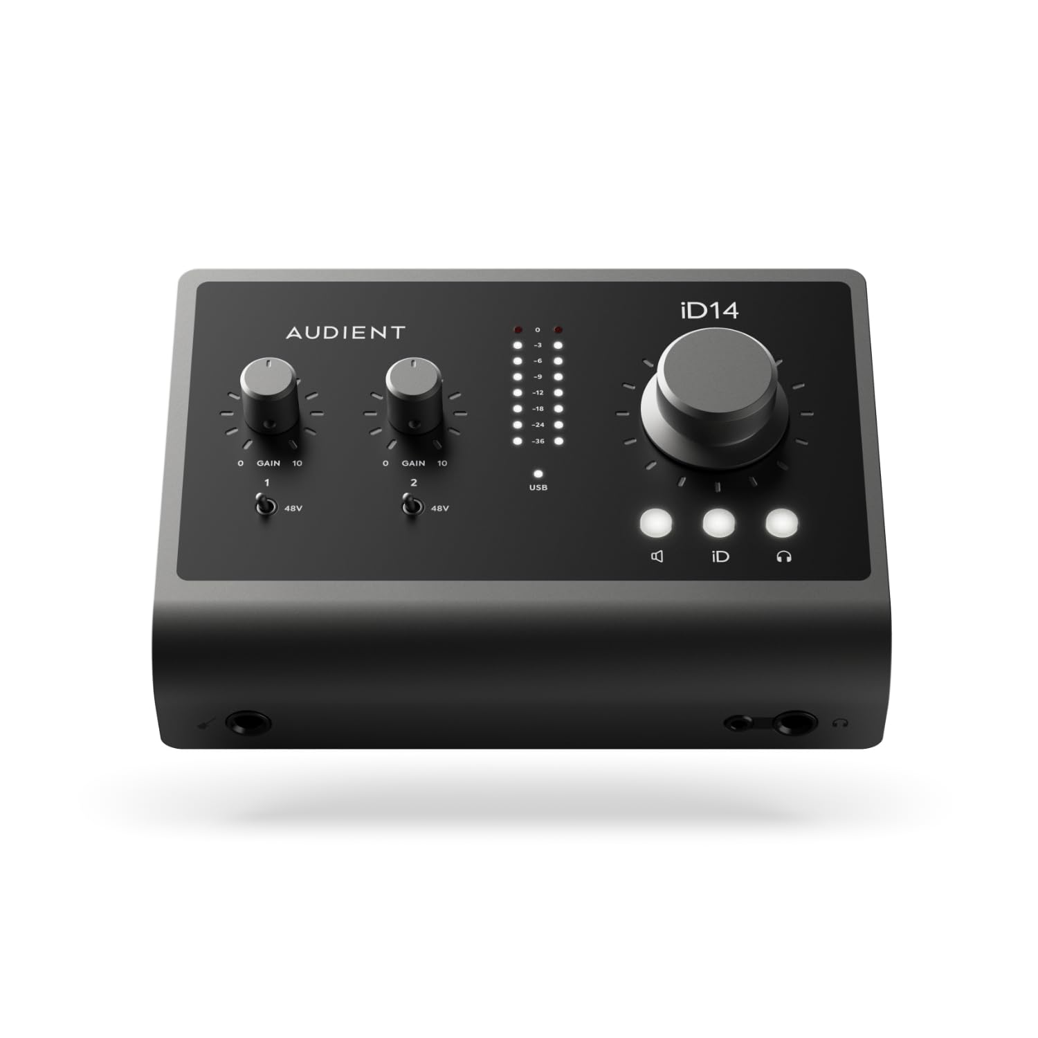 Foto 2 pulgar | Interfaz De Audio Audient Id14 Mkii Con 2 Preamplificadores De Clase A Negra - Venta Internacional.