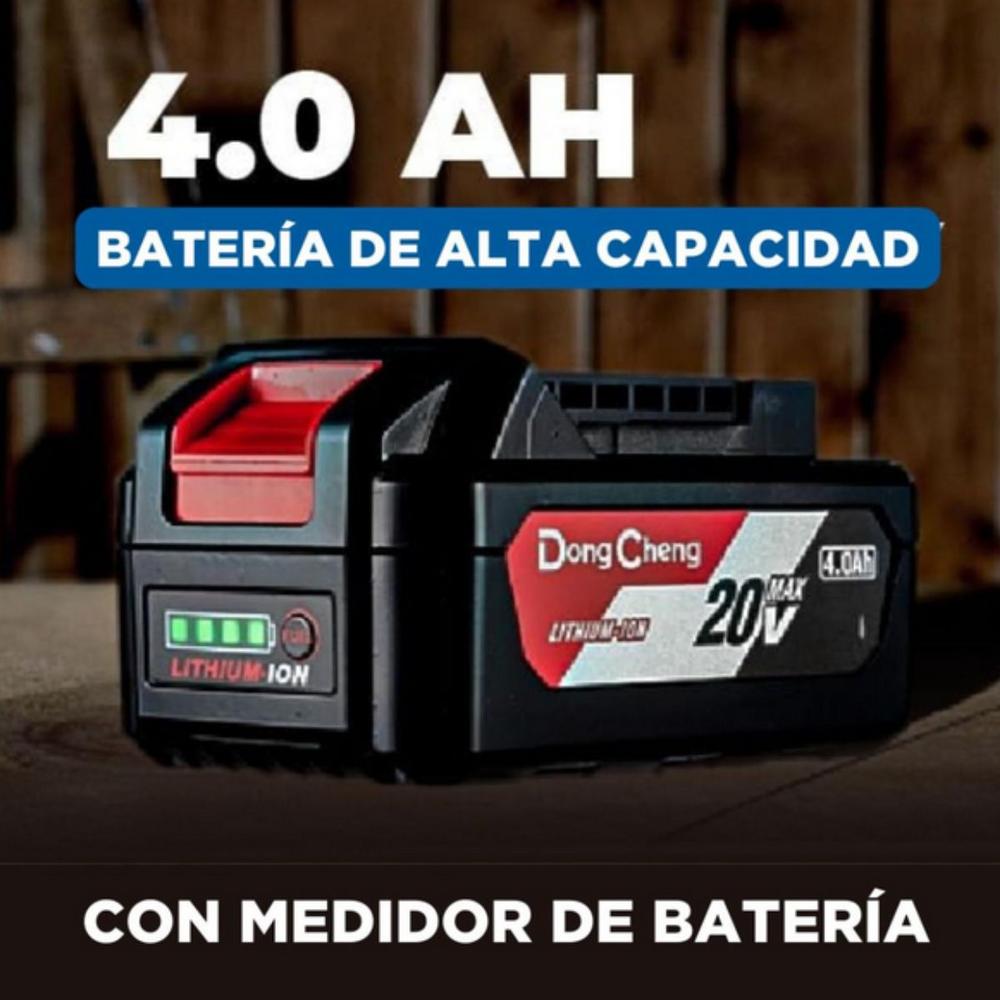 Foto 8 pulgar | Sopladora Industrial 20v Dongcheng Con 2 Baterías 4.0ah