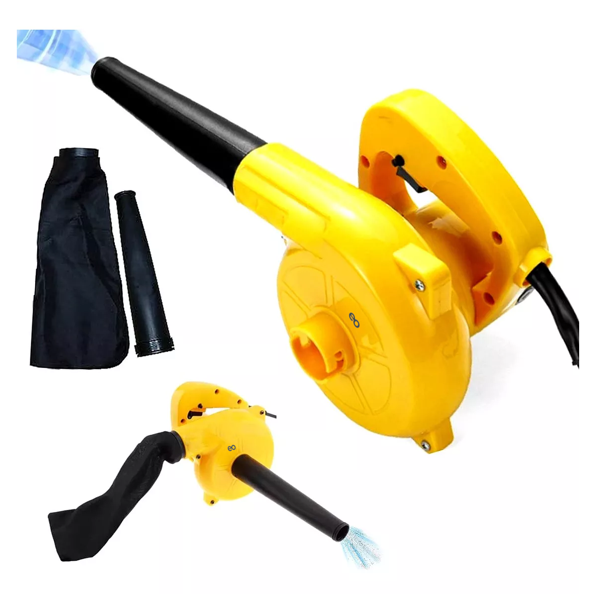 Foto 3 pulgar | Sopladora de Aire Electrica Portatil Eo Safe Imports Esi-12486-1 Amarillo