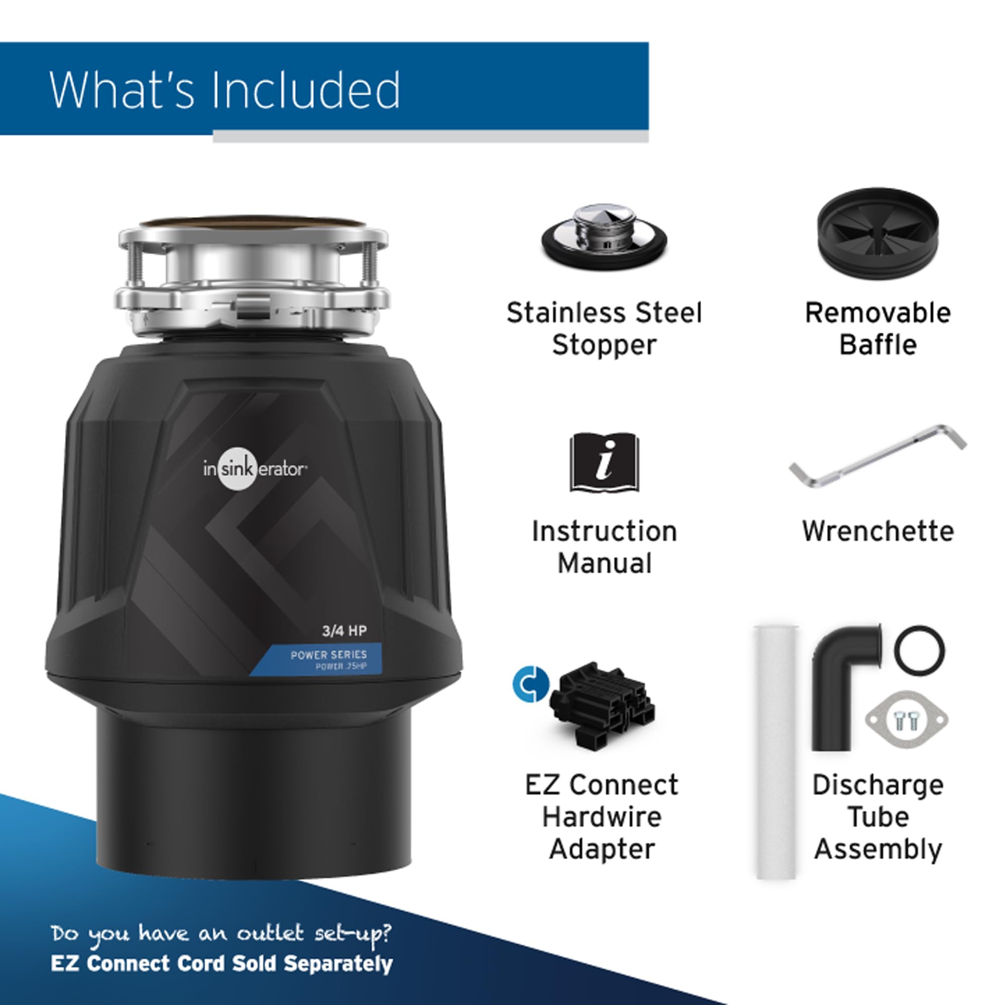 Foto 7 | Triturador de Basura InSinkErator Power - Venta Internacional