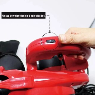 Foto 3 | Sopladora Belug Aspiradora De Aire Eléctrica Portáti Potencia 800w Rojo